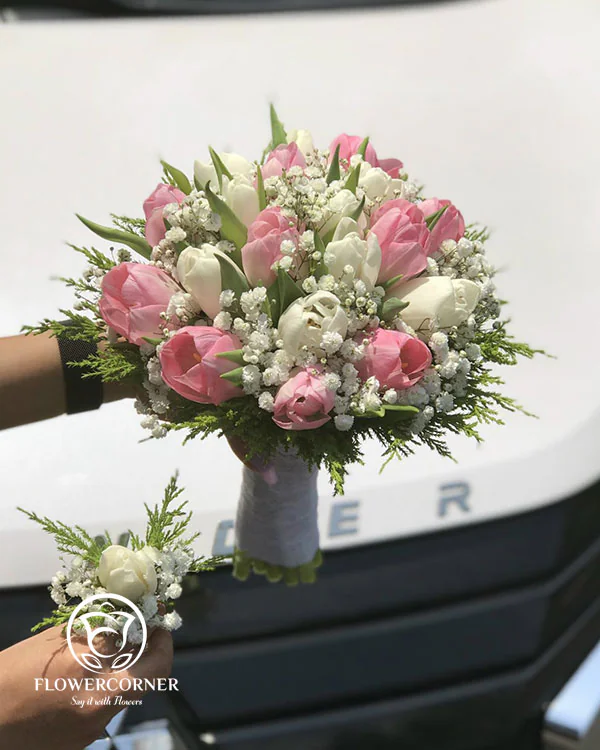 Hoa cưới Hạnh Phúc Tinh Khiết